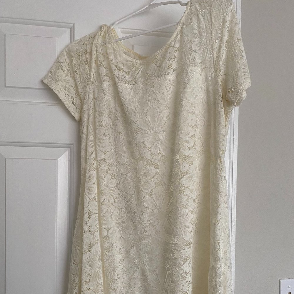 White Lace Dress